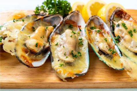 You'll Crave Oysters After You See These 16 Scrumptious Recipes Baked Oyster Recipes, Oyster Stew, Cooked Oysters, Seafood Medley, Smoked Oysters, Oysters Rockefeller, Fish Recipes Baked, Grilled Oysters, Raw Oysters