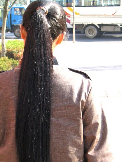 Long Hair Ponytail Styles, Hair By Volume, Long Shiny Hair, Big Bun Hair, Long Indian Hair, Long Hair Ponytail, Roll Hairstyle, Straight Ponytail, Really Long Hair