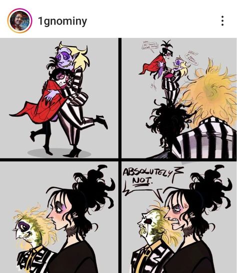 Beetlejuice And Lydia, Beetlejuice Fan Art, Beetlejuice Cartoon, Tim Burton Art, Looking For Friends, Tim Burton Films, Tim Burton Movie, Creature Drawings, Anime Fairy