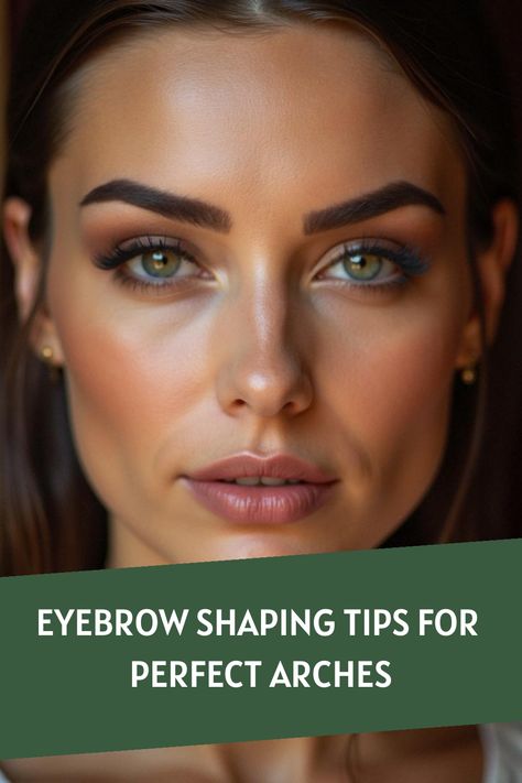 Eyebrow Shaping Tips for Perfect Arches How To Shape Eyebrows For Beginners, Eyebrow Shaping For Beginners, Different Eyebrow Shapes, How To Make Eyebrows, Perfect Eyebrow Makeup, Shape Eyebrows, Brow Routine, Eyebrow Trends, How To Do Eyebrows