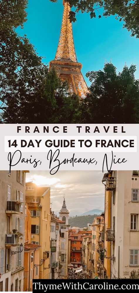 Traveling to France and need help planning? Use this guide to travel to Nice, the Gorges du Verdon, Avignon, Bordeaux, Saint-Emilion, Paris and Champagne. I include transit suggestions, sights to see, places to eat and what to wear. You will have an unforgettable time with this France guide! Traveling To France, Pizza Appetizers, France Itinerary, Chocolate Cake Cookies, Champagne Region, St Emilion, Sandwiches For Lunch, Dinner Appetizers, Eat And Drink