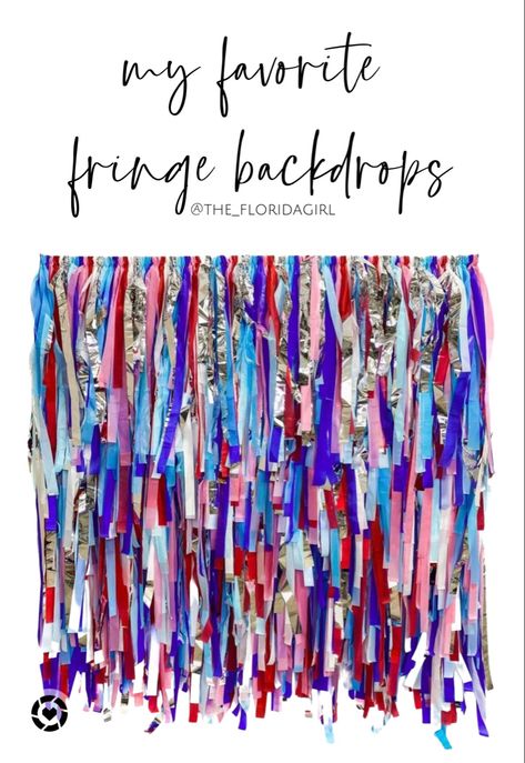 Holiday 4th of july party decor fringe backdrop red white blue Fourth Of July Backdrop, Patriotic Backdrop, 4th Of July Backdrop, Party Fringe, Selfie Wall, Party In The Usa, Party Photo Backdrop, Fringe Backdrops, Diy Backdrop