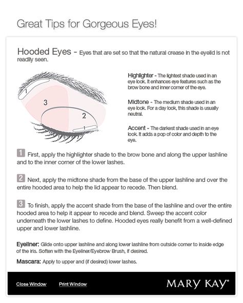 How to apply eyeshadow to hooded eyes Mata Hooded, Makeup Cantik, Deep Set Eyes, Applying Eye Makeup, Hooded Eye Makeup, How To Apply Eyeshadow, Hooded Eyes, Eye Makeup Tips, Natural Eye Makeup