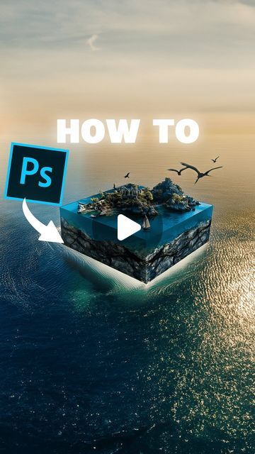Rourke Sefton-Minns on Instagram: "Comment “Island” to for a free Photoshop Course! 

Here’s how to make this micro world in Photoshop! 

I love to give away free knowledge on how to get better at photoshop so you can continue to learn more Photoshop tips and tricks!

#photoshop #island #compositing" Photoshop Tips And Tricks, Micro World, Photoshop Course, How To Get Better, Photoshop Tips, Free Photoshop, Get Better, Get Well, Tips And Tricks