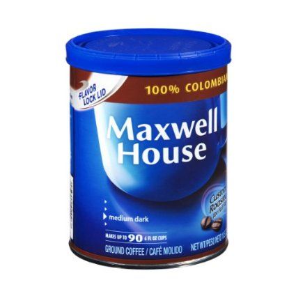 Maxwell House Coffee, Diversion Safe, Hide Money, Hidden Safe, Maxwell House, House Coffee, Secret Safe, Hazelnut Coffee, Home Security Tips