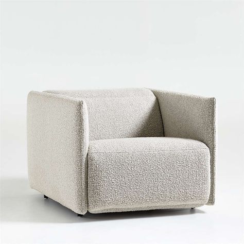 Modern Recliner Chairs, Stylish Recliners, Contemporary Recliners, Modern Recliner, Power Recliner Chair, Chair Options, Crate Barrel, Power Reclining Sofa, Power Recliner