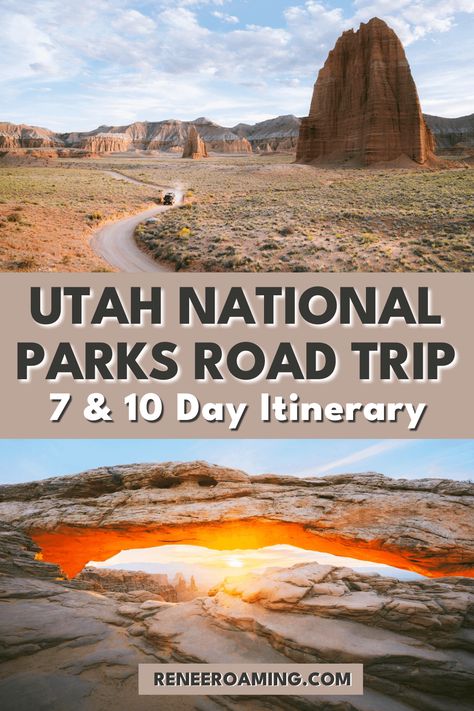 Road Trip Utah, National Parks Road Trip, Utah National Parks Road Trip, Utah Parks, Utah Trip, Southwest Travel, Utah Vacation, Road Trip Camping, Visit Utah