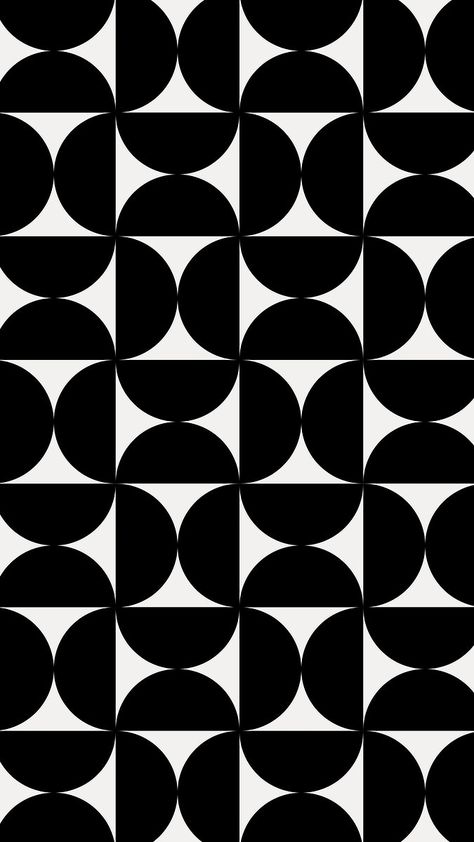 Black White Pattern Design, Geometric Patterns Black And White, Black Geometric Pattern, Black White Geometric Pattern, Geometric Shape Pattern, Shape Patterns Design, Retro Pattern Design, Gemotric Pattern, Retro Prints And Patterns