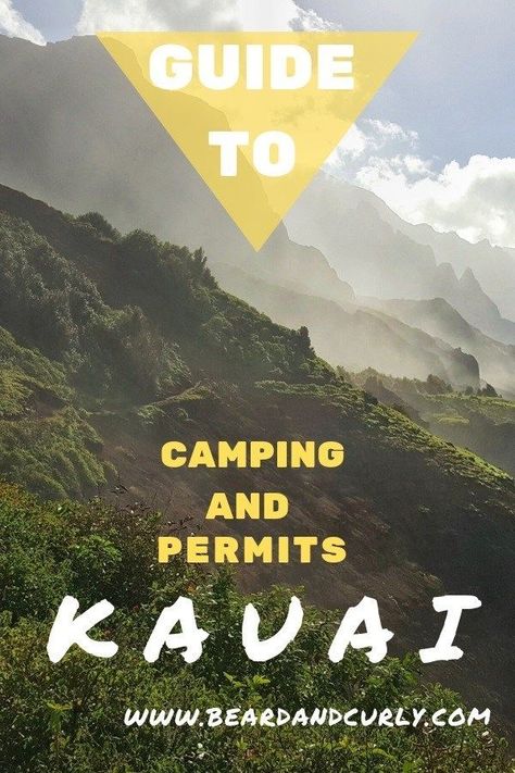 Ultimate Guide to Camping & Permits in Kauai, Kauai County Permits, Kauai State Park Permits, Kauai Hiking, Kalalau Trail, Kauai Budget, Kauai Camping, By: Beard and Curly (@beard_and_curly) Family Camping Ideas, Kauai Hiking, Quotes She, Camping Snacks, Survival Quotes, Camping Photography, Camping Style, Camping Lovers, Detective Agency