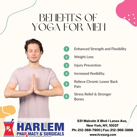 Benefits of Yoga for Men
#YogaforMen #Yoga #HealthTips Yoga Mobility, Yoga Illustration, Harlem New York, Benefits Of Yoga, Yoga Benefits, Yoga For Men, Injury Prevention, Lower Back, Pharmacy