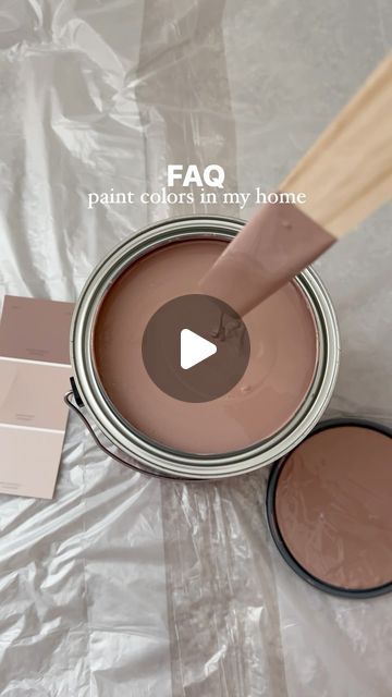 Tori || home design + decor on Instagram: "Paint colors all in one post👇🏼  As I’m contemplating what moodier paint color to put in the office, I’m also considering how it will flow with the rest of the colors we have going on in our home.   -Paint colors in our home- Main living areas- SW Extra White Daughter’s room- SW Hushed Auburn  Son’s nursery- Royal Orchard by Behr  Main bedroom- SW Agreeable Gray   I’m definitely looking to add more color and character to our home in coming projects.   I thiiink I’ve narrowed it down, but comment any paint suggestions you have for a bold office!  -FOLLOW @loveletters_home for affordable finds + home styling ideas!" Auburn Glaze Behr Paint, Rusty Red Paint Color, Pinky Brown Paint Colors, Audubon Russet Benjamin Moore, Dark Blush Paint Color, Sw Mulberry Silk, Reddened Earth Sherwin Williams Bedroom, Hushed Auburn Sherwin Williams Nursery, Pinkish Brown Paint Color