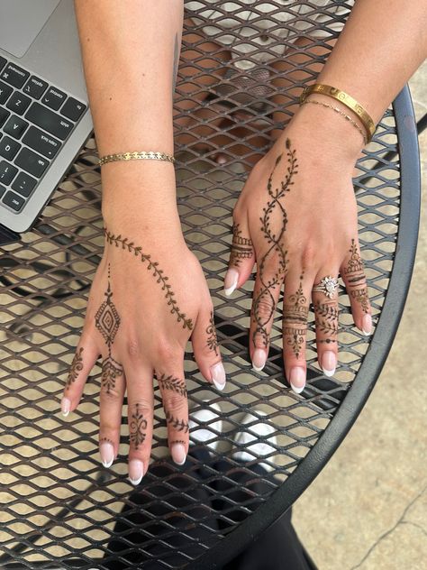 easy simple henna designs #henna #mehndi #easymehndidesign #hennainspire #mehndiart #desiaesthetic #pakistan #india Henna Wrist, Simple Henna, Henna Tattoo Designs, Henna Design, Henna Tattoo, Henna Designs, Pakistan, Henna, Tattoo Designs