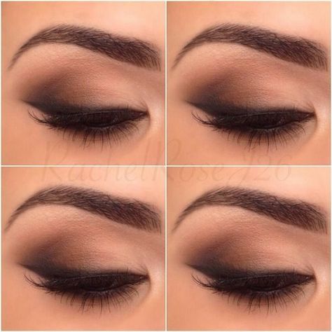 Machiaj Smokey Eyes, Trucco Smokey Eye, Subtle Smokey Eye, Smokey Eye For Brown Eyes, Formal Makeup, Smoky Eyes, Eye Makeup Designs, Braut Make-up