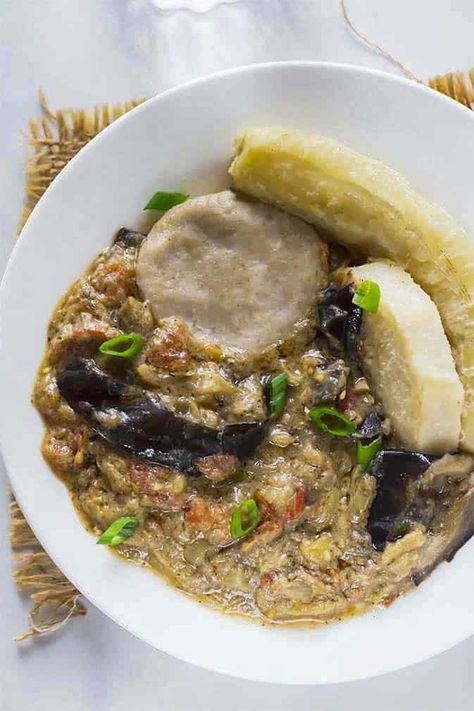 Jamaican Vegan Rundown Recipe Recipes Jamaican, Vegan Jamaican, Ital Food, Jamaican Cuisine, Jamaican Dishes, Vegan Main Dishes, Jamaican Recipes, Caribbean Recipes, African Food