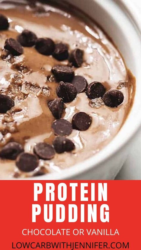 High Protein Dessert, Protein Dessert, Low Carb High Protein, High Protein Desserts, Protein Pudding, Baking Fun, Simple Breakfast, Protein Powder Recipes, Dessert Aux Fruits