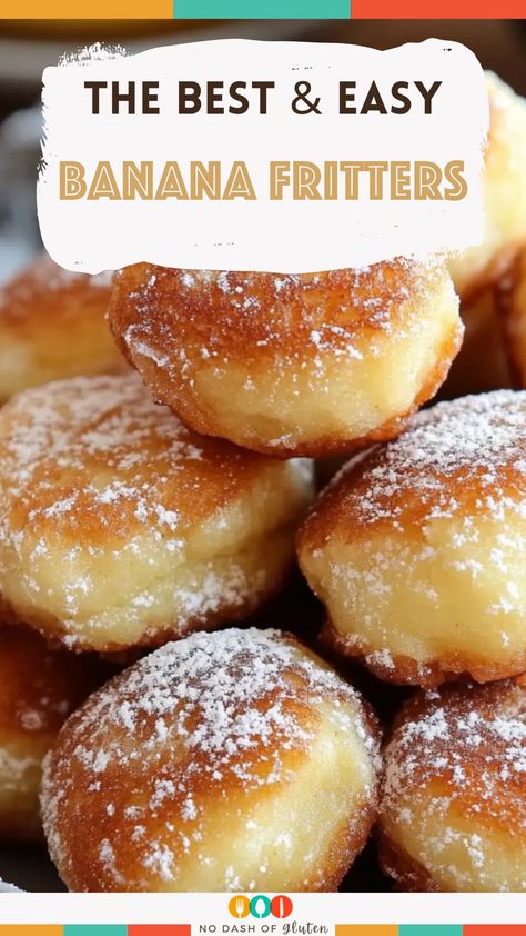 Easy Banana Fritters Cinnamon Sugar Bananas, Fried Banana Dessert, Fried Banana Bread, Recipes Ripe Bananas, Banana Fritters Recipe Easy, Banana Recipes Overripe Easy, What To Do With Ripe Bananas, Banana Breakfast Ideas, Over Ripe Banana Recipes