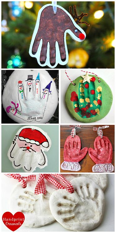 Gifts For Parents From Preschoolers, Homemade Christmas Gifts From Kids, Christmas Gifts From Kids, Salt Dough Handprint Ornaments, Salt Dough Handprint, Homemade Baby Gifts, Gifts From Kids, Handprint Ornaments, Gifts For Parents