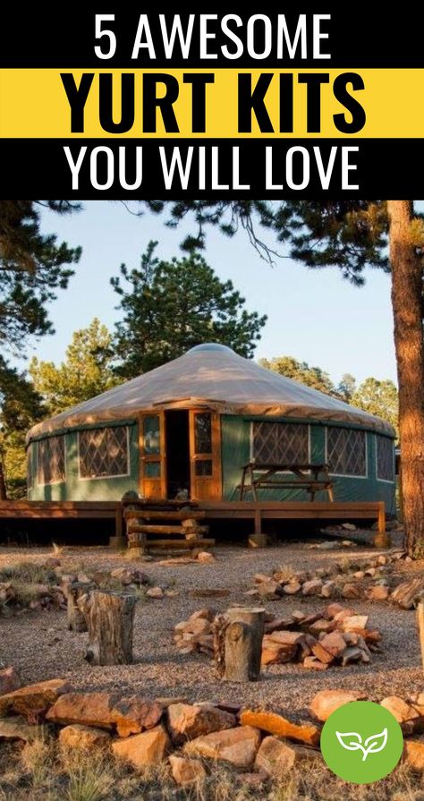 5 Awesome Yurt Kits You Will Love [Pics & Diagrams Included] Yurt Ideas Glamping, Camping House Ideas, Off Grid Yurt, Glamping Tent Interior Ideas, How To Build A Yurt, Glamping Hacks, Diy Yurt, Yurt Camping Glamping, Yurt Loft