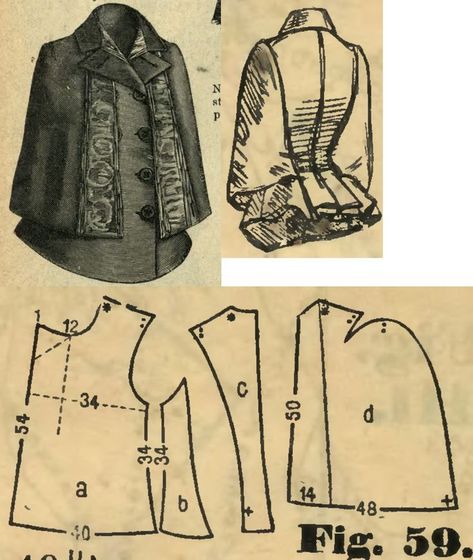 Victorian Dress Pattern, Historical Clothing Patterns, Victorian Pattern, Victorian Costume, 19th Century Fashion, Vogue Sewing, Costume Patterns, Victorian Clothing, Antique Clothing