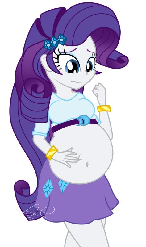 Rarity Pregnant, Vore-fan Girl, Mlp Pregnant, Pregnant Vore, Pregnant Cartoon, Vore Art, Twilight Sparkle Human, Anime Pregnant, Pretty Pregnant