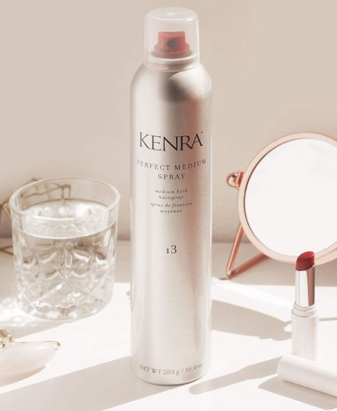 Kenra Perfect Medium Spray 13 | Provides Styling Control Without Stiffness | Medium Hold | Fast-Drying Formulation | High Shine Finish | All Hair Types Botox Face, Split Dyed Hair, Emu Oil, High Hair, Hold Fast, Oil Pulling, Nail Strengthener, Hair Spray, Grooming Kit