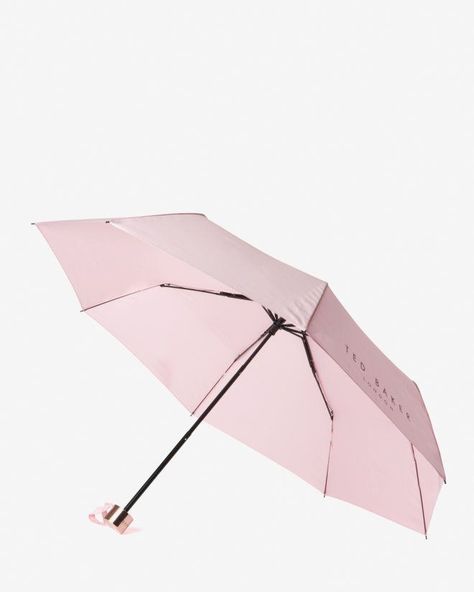 Cute Umbrellas, Pink Umbrella, Compact Umbrella, Piece By Piece, Trendy Gifts, Estilo Preppy, Dusky Pink, Birthday Wishlist, Pink Gifts