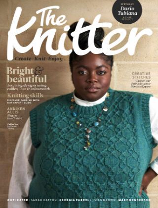 The Knitter, Knitting Basics, Blackwork Embroidery, Sewing Magazines, Baby Garments, Lace Tshirt, Knitting Magazine, Book And Magazine, Women Sweaters