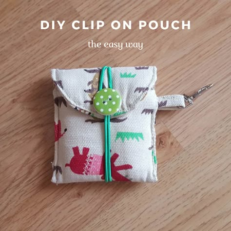 Diy Coin Purse, Felt Pouch, Pouch Diy, Pouch Sewing, Keeping It Real, Small Sewing Projects, Small Pouch, Small Pouches, Diy Sewing Projects