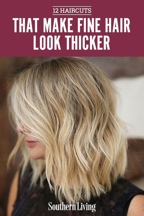 Hairstyles When Growing Out Short Hair, Shoulder Length Haircut For Thinning Hair, Haircuts To Make Your Hair Look Fuller, Solder Length Hair Haircuts, Shoulder Length Haircuts For Thinning Hair, Midlength Haircuts Over 40, Haircuts Fine Hair Medium, Highlights On Fine Hair, Ahn Tran Hair