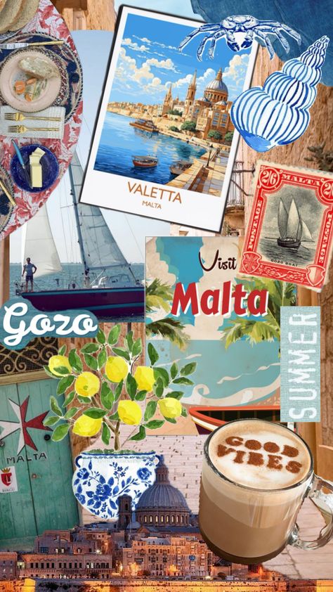 #malta #malta24 #holiday #summer #mediterraneansummer #wallpaper #background #vacay Malta Aesthetic, Background Screensavers, Wallpaper Iphone Boho, Europe Aesthetic, Architecture Wallpaper, Vacation Mood, Holiday Summer, Aesthetic Themes, Aesthetic Collage