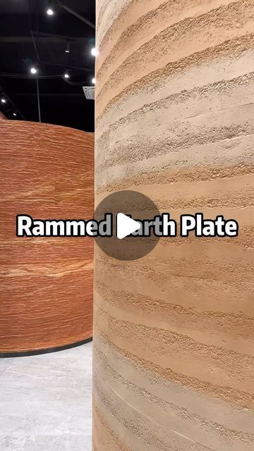 Rammed Earth Texture, Clay Simple, Earth Texture, Rammed Earth Homes, Rammed Earth Wall, Rammed Earth, Deco Wall, Natural Clay, Earth Homes