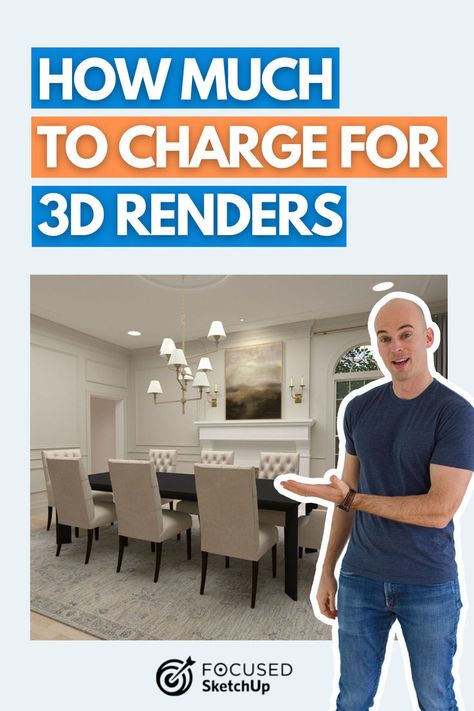 Struggling to price your 3D interior design rendering services? Learn how to set the right rates for your work with our expert guide. Whether you're using SketchUp rendering or any other 3D design software, we’ll show you how to price your projects confidently. Plus, get tips on how to render in SketchUp to create stunning visuals that impress clients. Ready to maximize your earnings? Click to uncover the secrets to pricing your 3D renders! 💼 3d Interior Design Rendering, Sketchup Rendering, 3d Design Software, Interior Design Renderings, Pricing Guides, Interior Design Software, 3d Interior Design, Pricing Guide, Service Learning