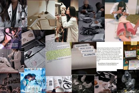 Future Forensic Pathologist Aesthetic Collage Forensic Psychiatrist Aesthetic, Forensic Scientist Outfit, Dream Job Aesthetic Forensic Science, Forensic Scientist Aesthetic, Toxicology Aesthetic, Forensic Pathology Aesthetic, Pathologist Aesthetic, Forensic Science Aesthetic Outfits, Forensic Anthropology Aesthetic