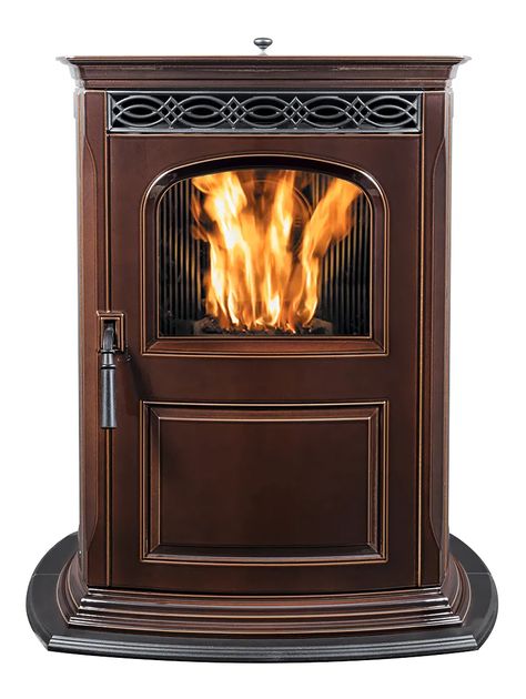 Pellet Stoves: Inserts, Freestanding Stoves, Costs & More - This Old House Pellet Fireplace, Hearth Ideas, Stove Wall, Stove Ideas, Wood Burning Heaters, Pellet Stoves, Smaller Homes, Freestanding Stove, Wood Stove Fireplace