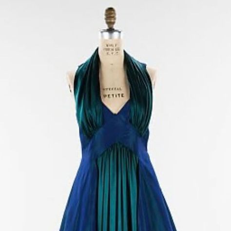 Kate Strasdin on Instagram: "Elizabeth Hawes once said, ‘Style is dressing to fit your own self - it lasts’. She was a wise and witty designer, this ensemble from 1937 in taffeta and satin she called The Styx. Happy Friday to you all! @metcostumeinstitute #1930s #1930sdress #1930sfashion #1930sstyle #thirtiesfashion #thirtiesstyle #elizabethhawes #americansportsweardesigner #stylishwomen #shesgotstyle #taffeta #satin #matchingcoat #eveningcoat #dresshistory #fashionhistory" Elizabeth Hawes, Dress History, 1930s Dress, 1930s Fashion, American Sports, Match Me, Fashion History, Happy Friday, Stylish Women