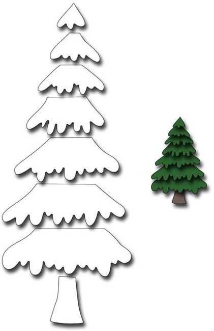 Christmas Tree Template, Large Christmas Tree, Frantic Stamper, Paper Christmas Tree, Felt Christmas Ornaments, Christmas Templates, Tree Crafts, Christmas Wood, Winter Crafts