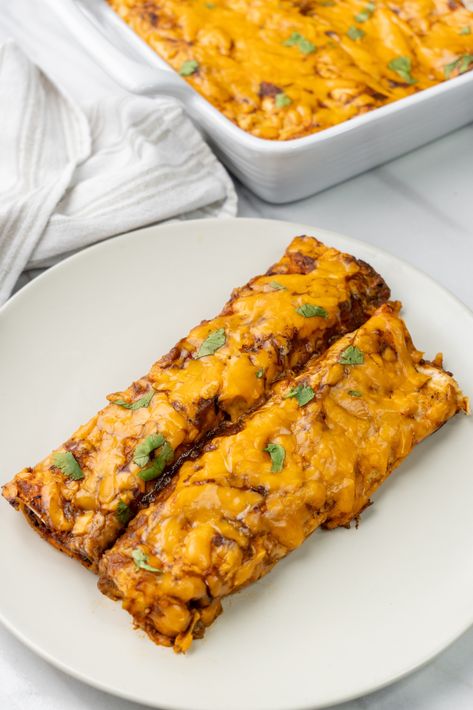 Beef Enchiladas Homemade Red Enchilada Sauce, Beef Enchiladas Recipe, Best Enchiladas, Canning Refried Beans, Beef Enchilada Recipe, Red Enchiladas, Homemade Enchilada Sauce, Homemade Enchiladas, Enchiladas Recipe