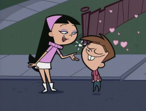 Timmy and Trixie (The Fairly OddParents) (c) Billionfold, Frederator Studios, Nickelodeon & Paramount Television Timmy And Trixie, Cosmo And Wanda Costume, Trixie Tang, Timmy Turner, Best Couples Costumes, Cosmo And Wanda, The Fairly Oddparents, Fairly Odd Parents, Arte Indie