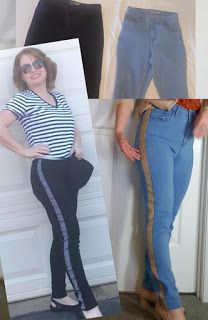 Making Jeans Bigger, Make Jeans Bigger, Altering Clothes Bigger, Fit Jeans Diy, Diy Clothes Jeans, Refashion Jeans, Dress Makeover, How To Make Jeans, Altering Jeans