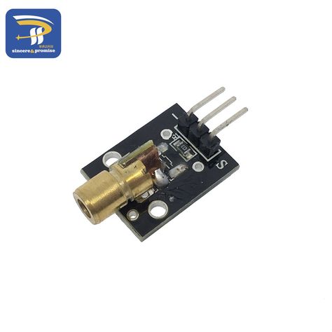 KY 008 650nm Laser sensor Module 6mm 5V 5mW Red Laser Dot Diode Copper Head for Arduino-in Sensors from Electronic Components & Supplies on Aliexpress.com | Alibaba Group Arduino Projects, Diy Electronics, Diode, Diy Kit, Cool Diy, Alibaba Group, Arduino, Diy Kits, Electronic Components