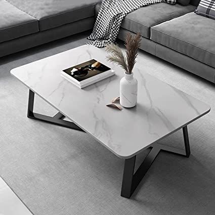 Marble Coffee Table Living Room, Square Marble Coffee Table, Granite Coffee Table, Centre Table Living Room, Coffee Table Small Space, Marble Top End Tables, Faux Marble Coffee Table, Central Table, Center Table Living Room