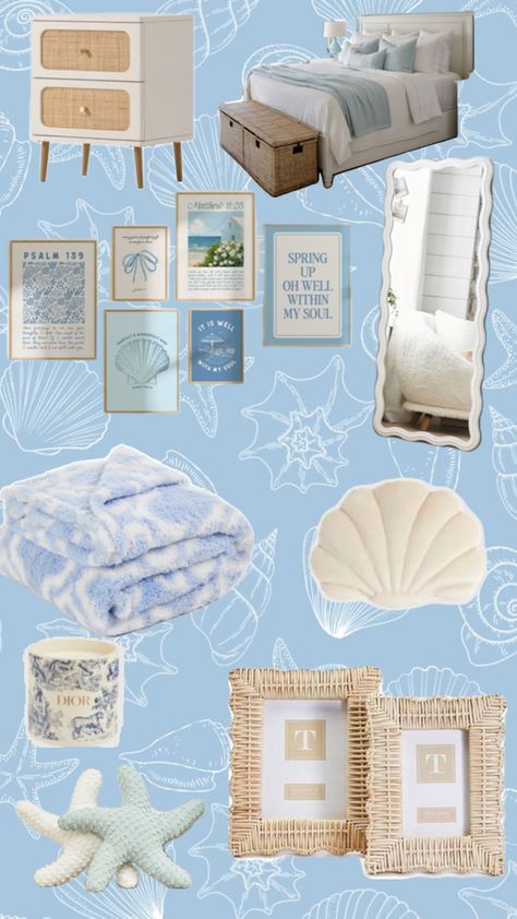 Sea Salt Room, Surf Room Decor, Coastal Room Decor, Ocean Room Decor, Summer Room Decor, Beachy Room Decor, Room Wishlist, Surf Room, Salt Room