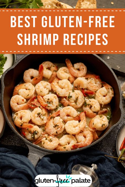 15 Best Gluten-Free Shrimp Recipes Shrimp Oreganata Recipe, Gluten Free Shrimp Recipes, Gluten Free Shrimp, Gluten Free Peach Crisp, Gluten Free Dumplings, Gluten Free Hamburger, Shrimp And Rice Recipes, Gluten Free Dough, Gluten Free Sandwiches