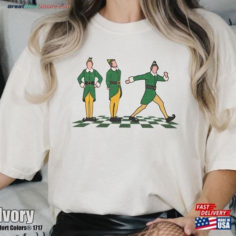 Buddy The Elf Portrait Christmas Shirt Funny Movie Comfort Colors T-Shirt Merry Xmas Sweatshirt Classic Check more at https://greatshirtmusic.com/product/buddy-the-elf-portrait-christmas-shirt-funny-movie-comfort-colors-t-shirt-merry-xmas-sweatshirt-classic/ Christmas Shirt Funny, Elf Movie, Dorm Ideas, Buddy The Elf, Funny Christmas Shirts, Funny Movies, Movie T Shirts, Love Shirt, Trending Tshirts