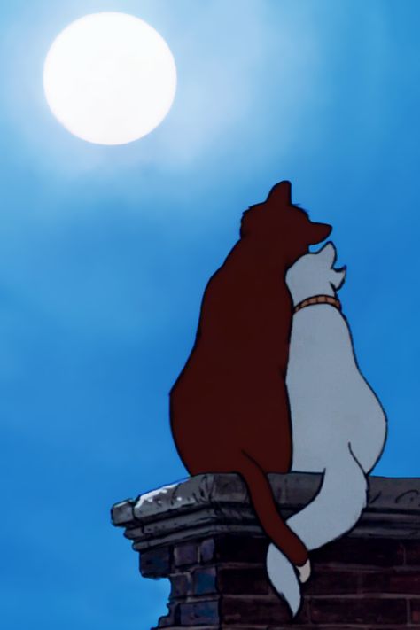 Disney movie Disney Amor, Disney Mignon, Animation Disney, The Aristocats, Cat Cartoon, Film Disney, Disney Animals, Art Disney, Disney Favorites