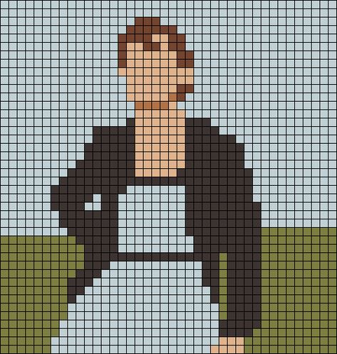 Tapestry Crochet Harry Styles, Alpha Pattern Harry Styles, One Direction Vogue, Harry Styles Perler Beads, Harry Styles Cross Stitch, Harry Styles One Direction, Make Friendship Bracelets, Graph Crochet, Diy Perler Bead Crafts