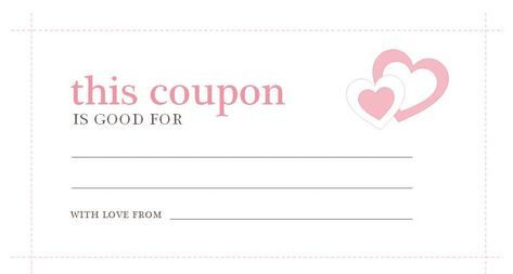 Free Coupon Template Valentine Sugar Cookie Recipe, Free Coupon Template, Christmas Gift Template, Agriculture Business Plan, Bf Birthday, Printable Vouchers, Printable Coupon Book, Coupon Books, Saint Valentin Diy