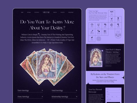 Magic Website, Witchcraft Shop, Web Design Ux Ui, Graphic Novel Art, Crystal Aesthetic, Learning Graphic Design, Website Inspiration, Website Design Inspiration, Site Design