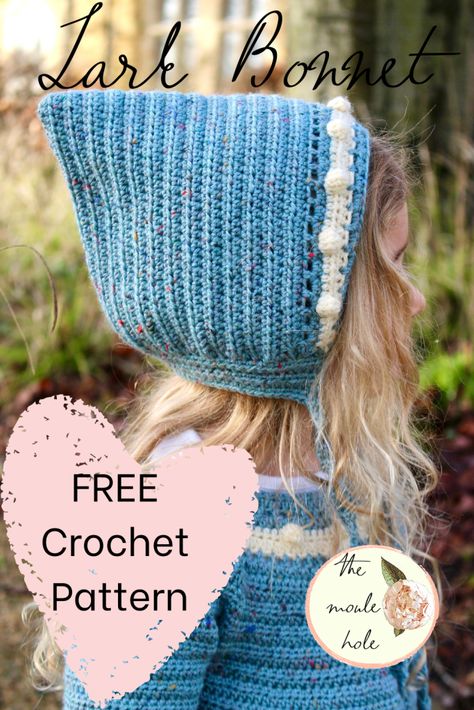 Crochet Bonnets, Toddler Crochet, Friends Crochet, Pixie Bonnet, Crochet Bobble, Crochet Baby Bonnet, Crochet Hood, Star Crochet, Crochet Baby Hat Patterns