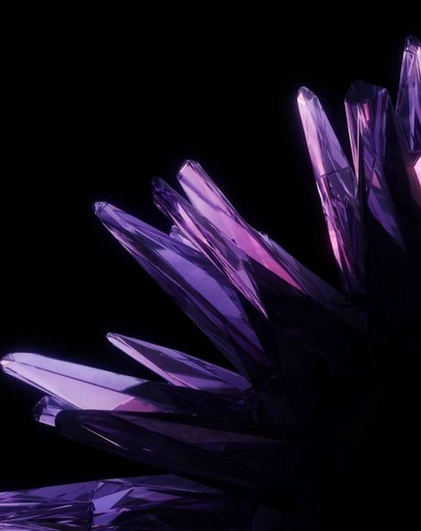 Purple Of Amethyst Wallpaper by Spiderowych - ab - Free on ZEDGE™ Crystal Wallpaper, Sf Wallpaper, Crystal Background, Crystal Aesthetic, Purple Wallpaper Iphone, 3d Crystal, Purple Love, Aesthetic Desktop Wallpaper, All Things Purple